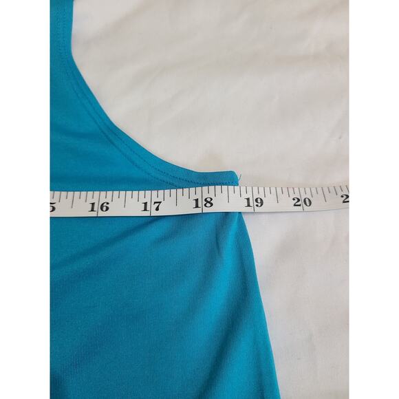 Athletic works large 12-14 women's blue athletic tank top - Picture 6 of 7